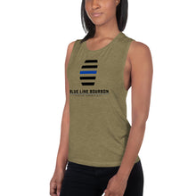 Load image into Gallery viewer, Logo Ladies’ Muscle Tank
