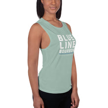 Load image into Gallery viewer, Stacked Women&#39;s Muscle Tank
