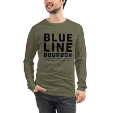 Load image into Gallery viewer, Stacked Long Sleeve Shirt + Outside Label Barrel Print
