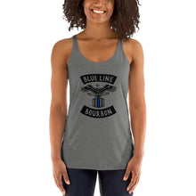 Load image into Gallery viewer, MC Women&#39;s Racerback Tank + Outside Label Barrel Print
