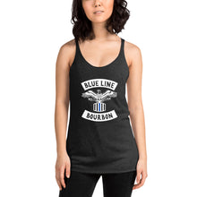 Load image into Gallery viewer, MC Women&#39;s Racerback Tank + Outside Label Barrel Print
