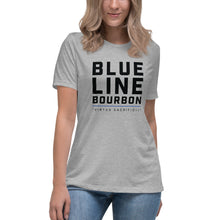 Load image into Gallery viewer, Stacked Women&#39;s Relaxed Shirt + Outside Label Barrel Print
