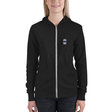 Load image into Gallery viewer, Back Stacked Print - Zip Hoodie
