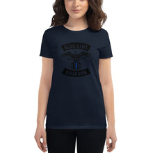 Load image into Gallery viewer, MC Women&#39;s Short Sleeve Shirt + Outside Label Barrel Print
