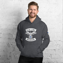 Load image into Gallery viewer, MC Hoodie + Arm Label Barrel Print
