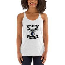 Load image into Gallery viewer, MC Women&#39;s Racerback Tank + Outside Label Barrel Print
