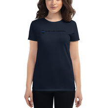 Load image into Gallery viewer, Logo Women&#39;s Short Sleeve Shirt + Outside Label Barrel Print
