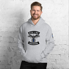 Load image into Gallery viewer, MC Hoodie + Arm Label Barrel Print
