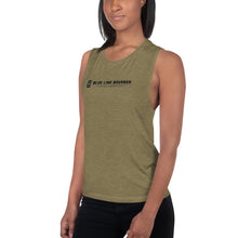 Load image into Gallery viewer, Logo Ladies’ Muscle Tank
