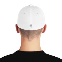 Load image into Gallery viewer, White Embroidered Structured Twill Cap
