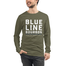 Load image into Gallery viewer, Stacked Long Sleeve Shirt + Outside Label Barrel Print
