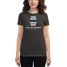 Load image into Gallery viewer, Barrel Women&#39;s Short Sleeve Shirt + Outside Label Barrel Print
