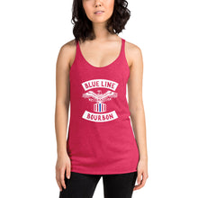 Load image into Gallery viewer, MC Women&#39;s Racerback Tank + Outside Label Barrel Print
