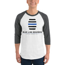 Load image into Gallery viewer, Barrel 3/4 Sleeve Raglan Shirt + Outside Label Barrel Print
