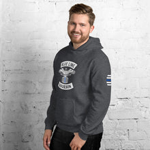 Load image into Gallery viewer, MC Hoodie + Arm Label Barrel Print
