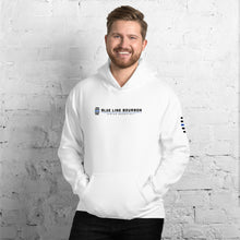 Load image into Gallery viewer, Logo Hoodie + Arm Label Barrel Print
