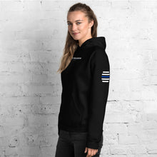 Load image into Gallery viewer, Logo Hoodie + Arm Label Barrel Print
