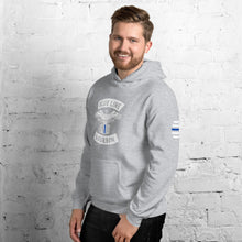 Load image into Gallery viewer, MC Hoodie + Arm Label Barrel Print
