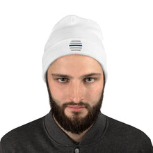 Load image into Gallery viewer, White Embroidered Beanie
