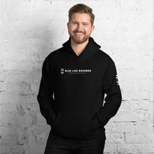 Load image into Gallery viewer, Logo Hoodie + Arm Label Barrel Print
