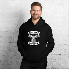 Load image into Gallery viewer, MC Hoodie + Arm Label Barrel Print
