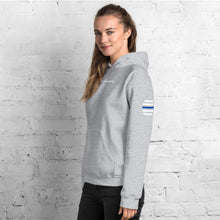 Load image into Gallery viewer, Logo Hoodie + Arm Label Barrel Print
