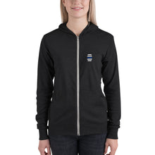 Load image into Gallery viewer, Back Stacked Print - Zip Hoodie
