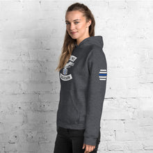 Load image into Gallery viewer, MC Hoodie + Arm Label Barrel Print
