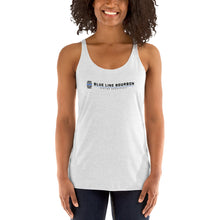 Load image into Gallery viewer, Logo Women&#39;s Racerback Tank + Outside Label Barrel Print
