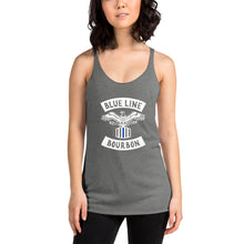 Load image into Gallery viewer, MC Women&#39;s Racerback Tank + Outside Label Barrel Print
