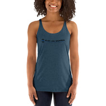 Load image into Gallery viewer, Logo Women&#39;s Racerback Tank + Outside Label Barrel Print
