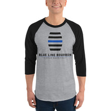 Load image into Gallery viewer, Barrel 3/4 Sleeve Raglan Shirt + Outside Label Barrel Print
