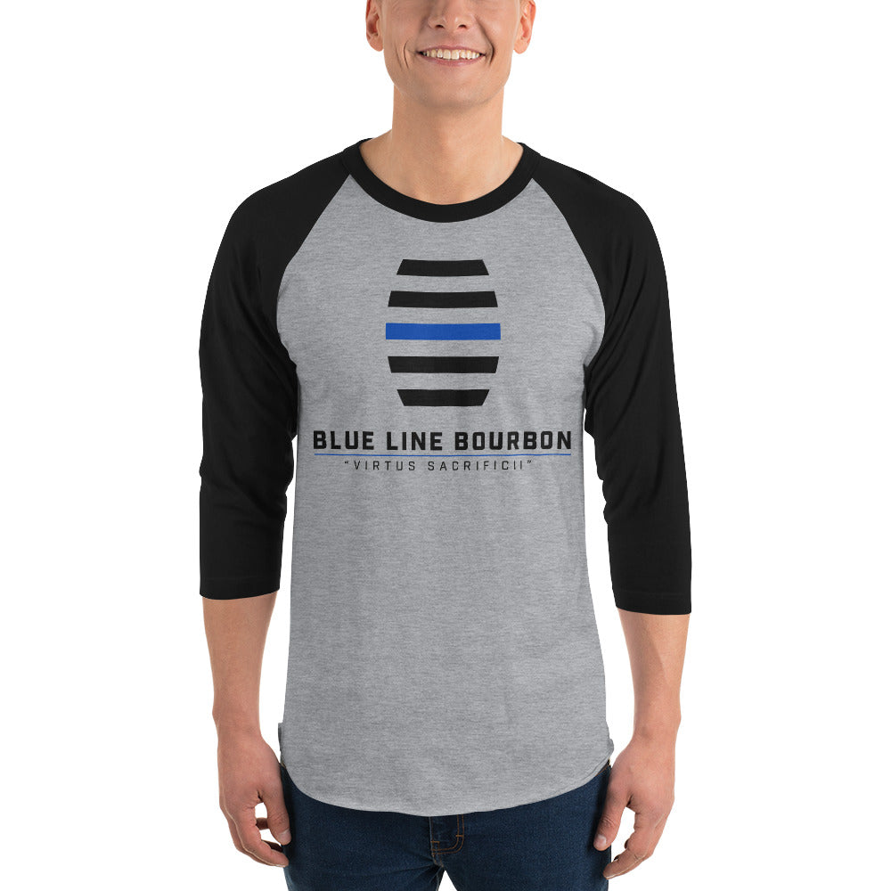 Barrel 3/4 Sleeve Raglan Shirt + Outside Label Barrel Print