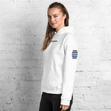 Load image into Gallery viewer, Logo Hoodie + Arm Label Barrel Print
