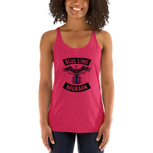 Load image into Gallery viewer, MC Women&#39;s Racerback Tank + Outside Label Barrel Print
