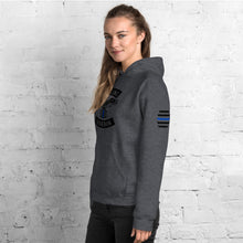 Load image into Gallery viewer, MC Hoodie + Arm Label Barrel Print
