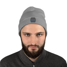 Load image into Gallery viewer, Black Embroidered Beanie
