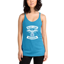 Load image into Gallery viewer, MC Women&#39;s Racerback Tank + Outside Label Barrel Print
