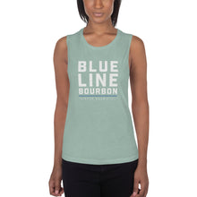 Load image into Gallery viewer, Stacked Women&#39;s Muscle Tank
