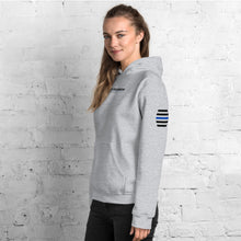 Load image into Gallery viewer, Logo Hoodie + Arm Label Barrel Print
