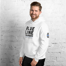 Load image into Gallery viewer, Stacked Hoodie + Arm Label Barrel Print
