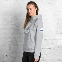 Load image into Gallery viewer, MC Hoodie + Arm Label Barrel Print
