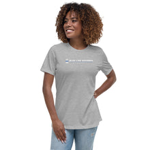 Load image into Gallery viewer, Logo Women&#39;s Relaxed Shirt + Outside Label Barrel Print
