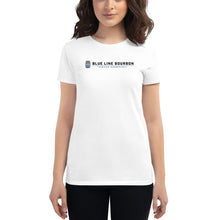 Load image into Gallery viewer, Logo Women&#39;s Short Sleeve Shirt + Outside Label Barrel Print
