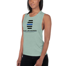 Load image into Gallery viewer, Logo Ladies’ Muscle Tank
