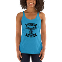 Load image into Gallery viewer, MC Women&#39;s Racerback Tank + Outside Label Barrel Print
