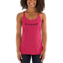 Load image into Gallery viewer, Logo Women&#39;s Racerback Tank + Outside Label Barrel Print
