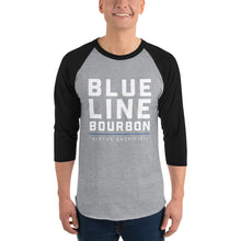 Load image into Gallery viewer, Stacked 3/4 Sleeve Raglan Shirt + Outside Label Barrel Print
