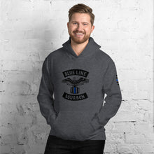 Load image into Gallery viewer, MC Hoodie + Arm Label Barrel Print
