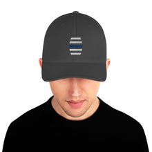 Load image into Gallery viewer, White Embroidered Structured Twill Cap
